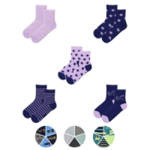 LILY & DAN Kinder Socken, 5 Paar 2.99 €