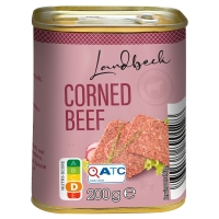 Aldi Süd  LANDBECK Corned Beef 200 g
