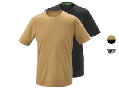 Lidl Parkside® PARKSIDE® Herren T-Shirts, 2 Stück, mit Rundhalsausschnitt
