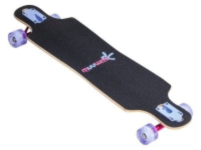 muuwmi Longboard, mit ABEC 7 Neon-Leuchtrollen