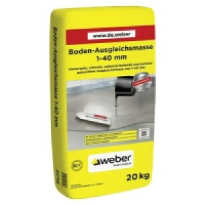 SG Weber Bodenausgleichsmasse 23.95 €
