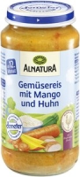 Alnatura Alnatura Gemüsereis mit Mango und Huhn