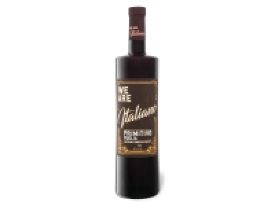 Lidl  We are Italiano Primitivo Puglia IGP halbtrocken, Rotwein 2021