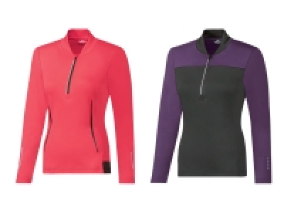 Lidl Crivit CRIVIT Damen Thermo-Fahrradshirt mit reflektierenden Details