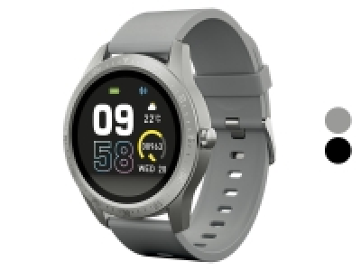 Lidl Silvercrest® SILVERCREST® Fitness-Smartwatch, mit Full Touch-Farbdisplay