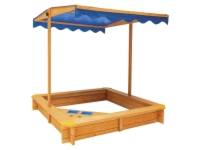 Lidl Playtive Playtive Sandkasten, mit Dach und Eisdiele