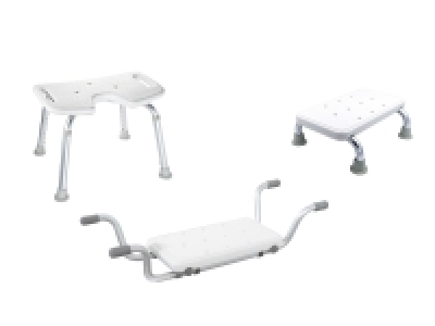 Ridder Duschhocker / Steighilfe / Badewannensitz, Aluminium 28.99 €