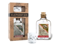 Lidl Elephant Gin ELEPHANT GIN London Dry Gin mit Geschenkbox + Glas 45% Vol