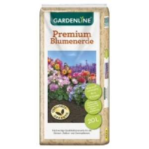 GARDENLINE Premium-Blumenerde 20 l 2.49 €