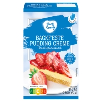 Aldi Süd  BACK FAMILY Backfeste Pudding-Creme 84 g