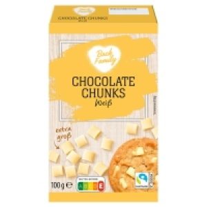 Aldi Süd  BACK FAMILY Chocolate Chunks 100 g