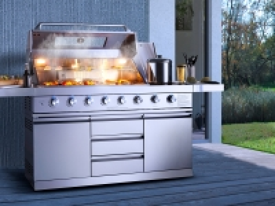 buschbeck Outdoorküche »Bristol«, 6 + 2 Brenner, 31,2 kW