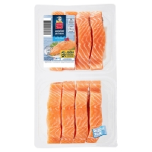 Aldi Süd  GOLDEN SEAFOOD Norwegische Lachsfiletportionen 1 kg