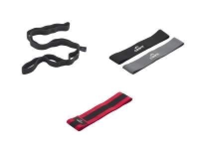CRIVIT Stretch-Band / Loop-Band-Set / Fitnessband, klein und kompakt