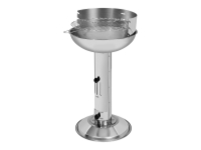 GRILLMEISTER Holzkohle Säulengrill, Edelstahl 32.99 €