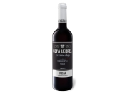 Lidl  Cepa Lebrel Rioja Reserva DOCa trocken, Rotwein 2017