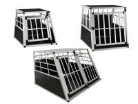 Lidl Juskys Juskys Hundetransportbox für Pkws, aus Aluminium