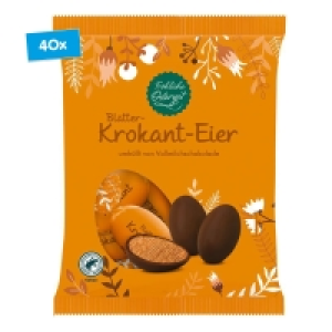 Netto  Fröhliche Osterzeit Blätterkrokant Eier 150 g, 40er Pack