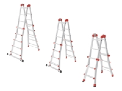 Hailo Alu-Multifunktionsleiter »M80«, höhenverstellbar 227.99 €