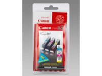 Lidl Canon Canon »CLI-521« Multipack Tintenpatronen Cyan/Magenta/Gelb
