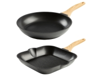 ERNESTO® Aluguss-Pfanne / -Grillpfanne, mit Antihaftbeschichtung