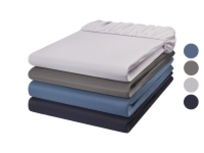 LIVARNO home Mikrofaser-Jersey-Spannbettlaken, 180-200 x 200 cm 8.99 €