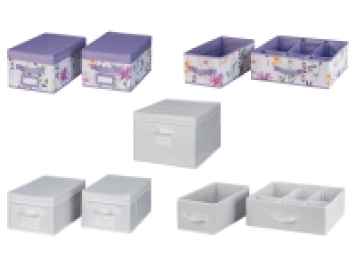 Lidl Livarno Home LIVARNO home Aufbewahrungsbox Set, mit Deckel