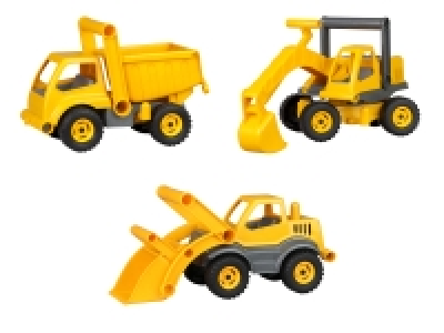 Lidl Lena LENA Kinder Baufahrzeug &raquo;Eco Actives&laquo;, aus Kunststoff-Holz-Gemisch