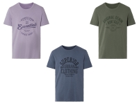 Lidl Livergy® LIVERGY® Herren T-Shirt mit Print aus reiner Baumwolle