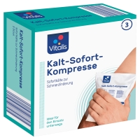 Aldi Süd  VITALIS Kalt-Sofort-Kompresse, 3er-Packung
