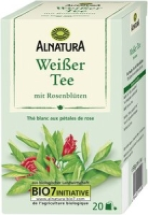 Weißer Tee mit Rosenblüten 2.49 €