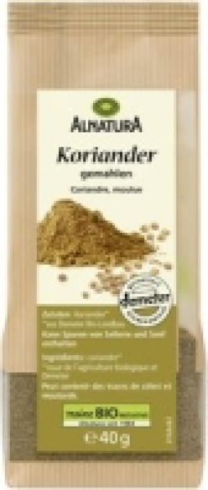 Koriander gemahlen 1.99 €