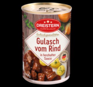 DREISTERN Gulasch 2.99 €