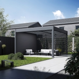 Pergola Pavillon mit Lamellen Dach Oasis 4 x 4m anthrazit 2,749.00 €