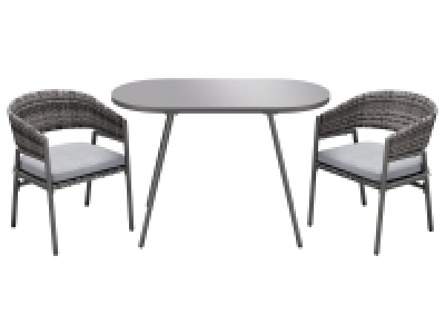 Lidl Livarno Home LIVARNO home Balkonset, aus Stahl, 3-teilig