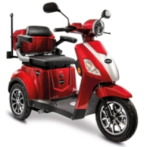 Netto  Rolektro, E-Trike 15 V.3 Lithium, Rot, 60-30AH Akku, 1000 Watt