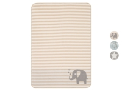 bellybutton Baby Kuscheldecke, 70 x 100 cm, aus reiner Bio-Baumwolle