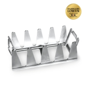 Netto  BBQ Rescher Multi-Grillständer 19,5x9,5x7cm Edelstahl