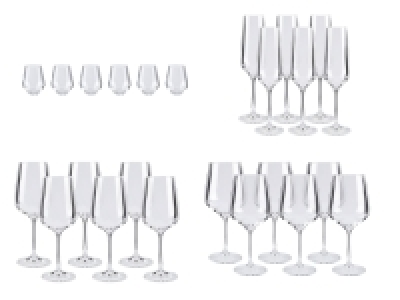 Lidl Ernesto® ERNESTO® Rotwein-/Weißw.-/Sekt-/Wassergläser