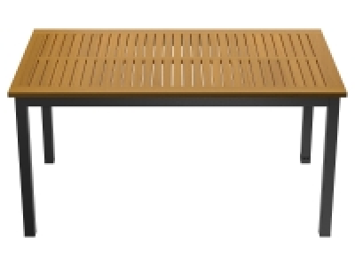 LIVARNO home Gartentisch »Valencia«, mit Holzplatte, braun