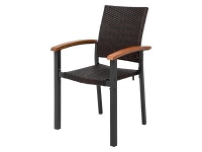 Lidl Livarno Home LIVARNO home Geflecht Stapelstuhl »Valencia«, braun