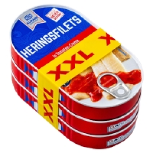 Aldi Süd  ALMARE Heringsfilets in Tomaten-Creme 600 g