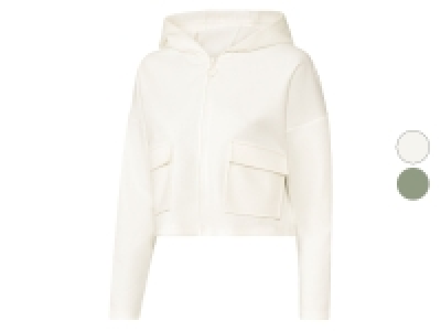 CRIVIT Damen Sweatjacke in anschmiegsamer Ripp-Qualität