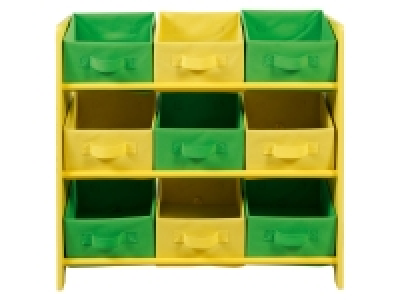 LIVARNO home Aufbewahrungsregal, 9 Textilboxen 24.99 €