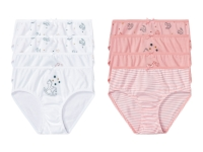 lupilu® Kleinkinder Mädchen Slips, 4 Stück, aus reiner Bio-Baumwolle