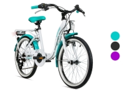 Lidl Bergsteiger Bergsteiger Kinderfahrrad »Atlantis«, 20 Zoll, Cityrad