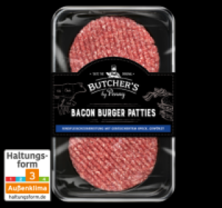 BUTCHERS Frische Bacon Burger Patties