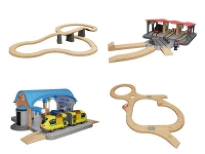 Lidl Playtive Playtive Holz Bahn Erweiterungset