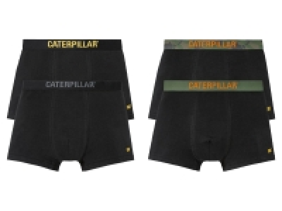 Lidl Caterpillar Caterpillar Herren Boxershorts, 2 Stück, mit Baumwolle