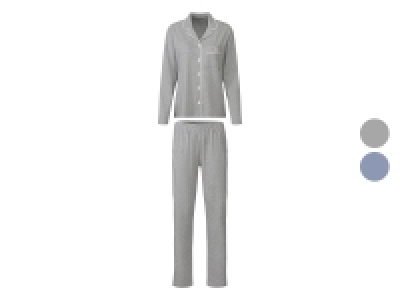 SANSIBAR Damen Pyjama mit hohem Baumwollanteil